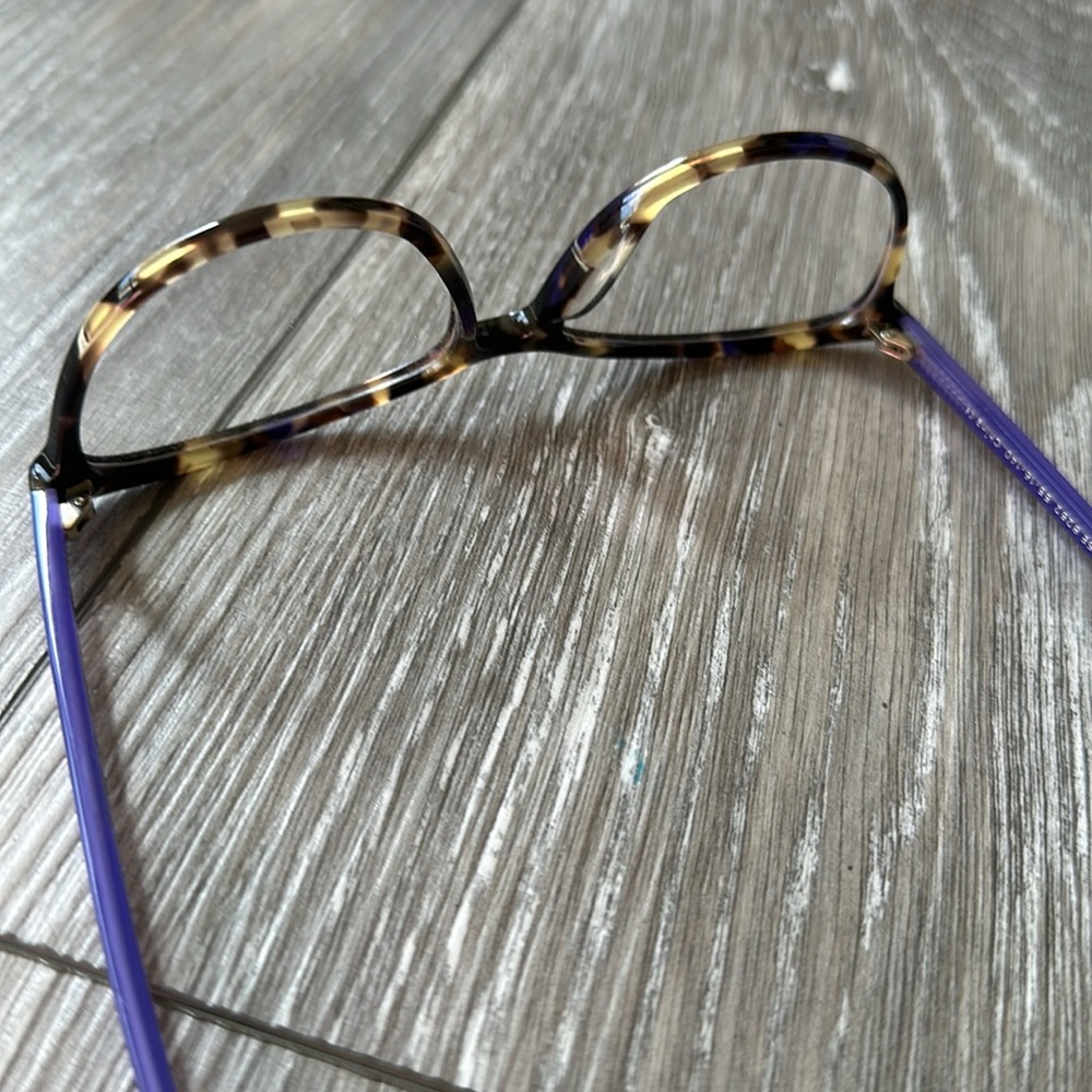 Warby Parker Louise Frames in Violet Magnolia - Picture 9 of 11